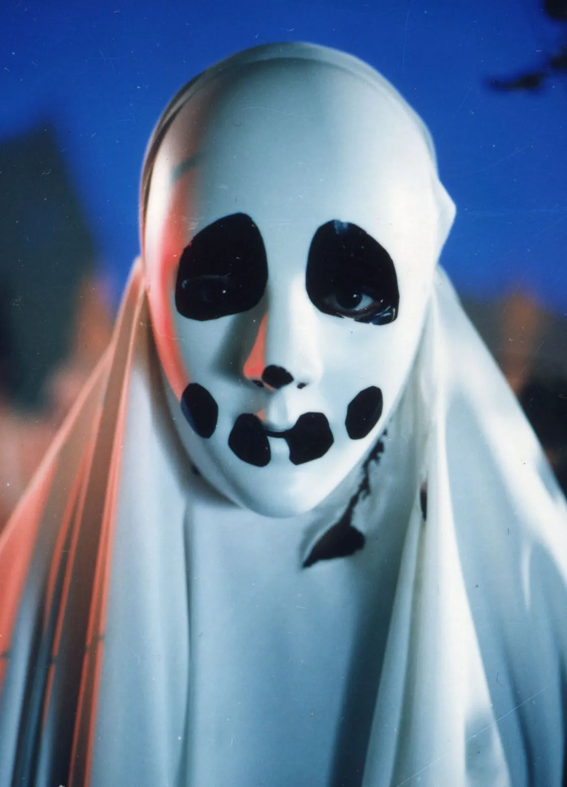 Sue de Beer, Still from Black Sun, Julia Hartmann (skull face), 2004-2005