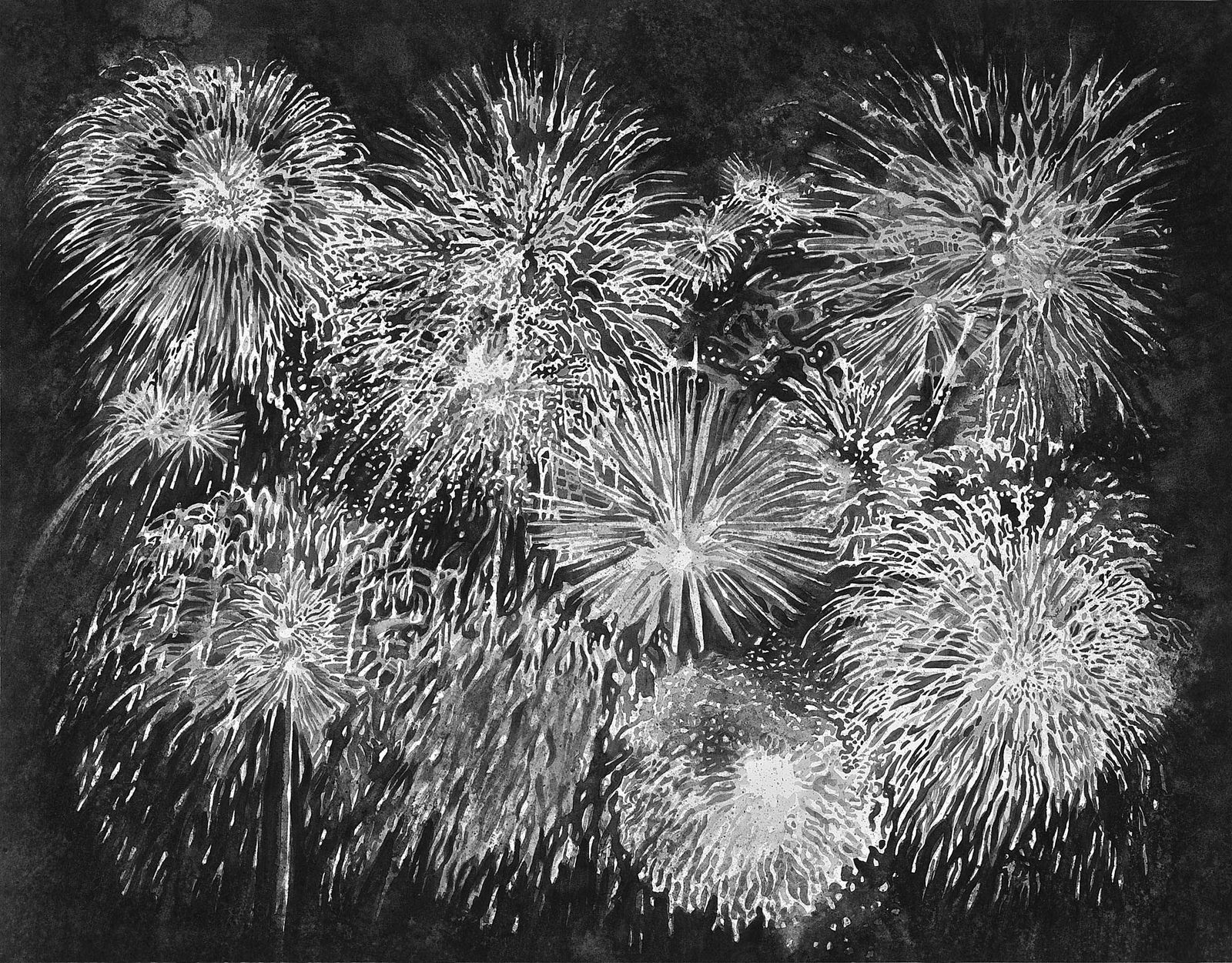 Hans Op de Beeck, Fireworks, 2010