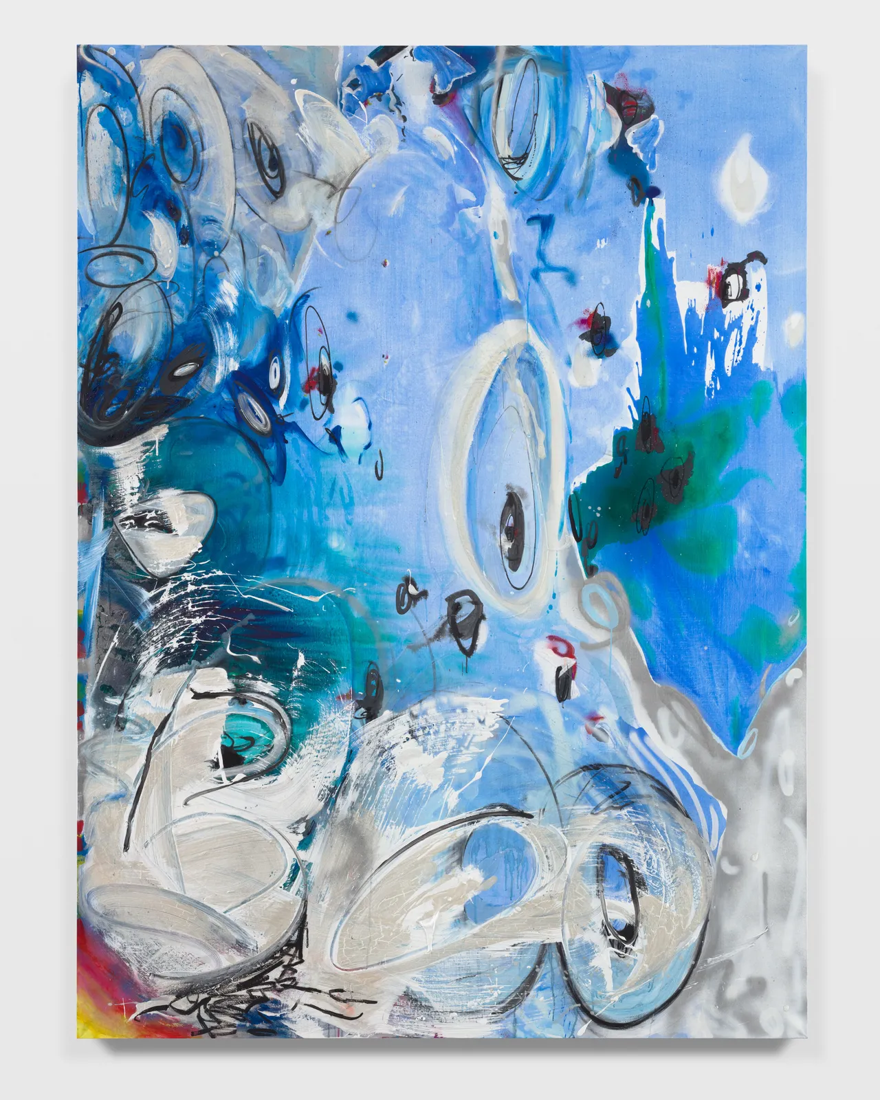 Suzanne McClelland, Falling Sky (North), 2022