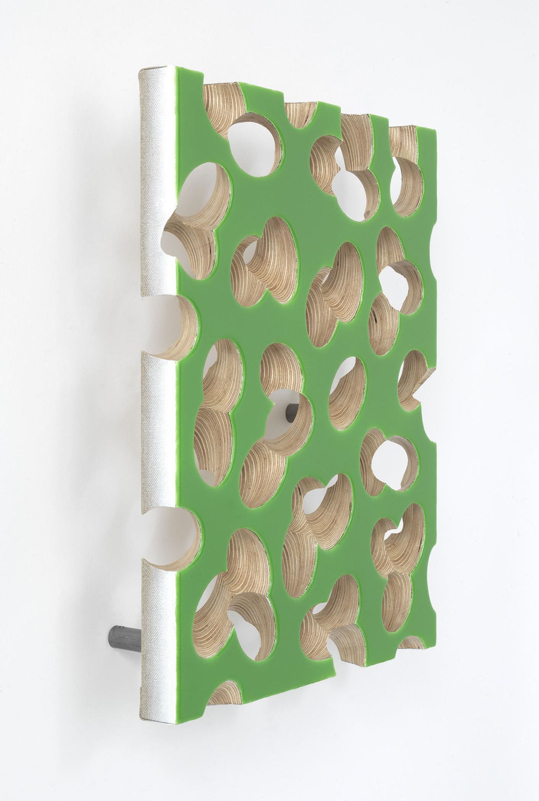 Donald Moffett, Lot 071716 (moss green), 2016