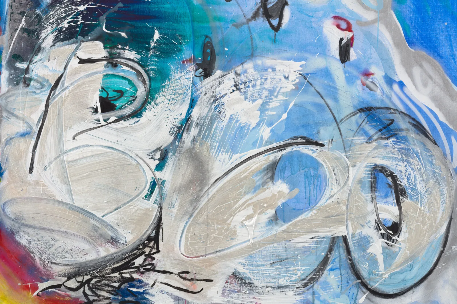 Suzanne McClelland, Falling Sky (North), 2022