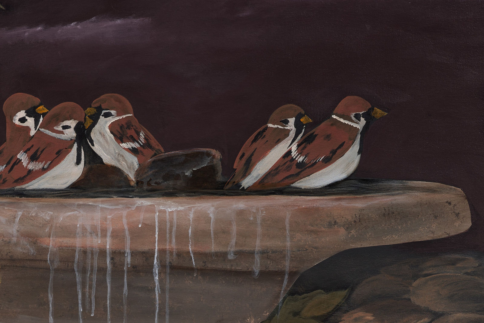 Jammie Holmes, Six Sparrows, 2023