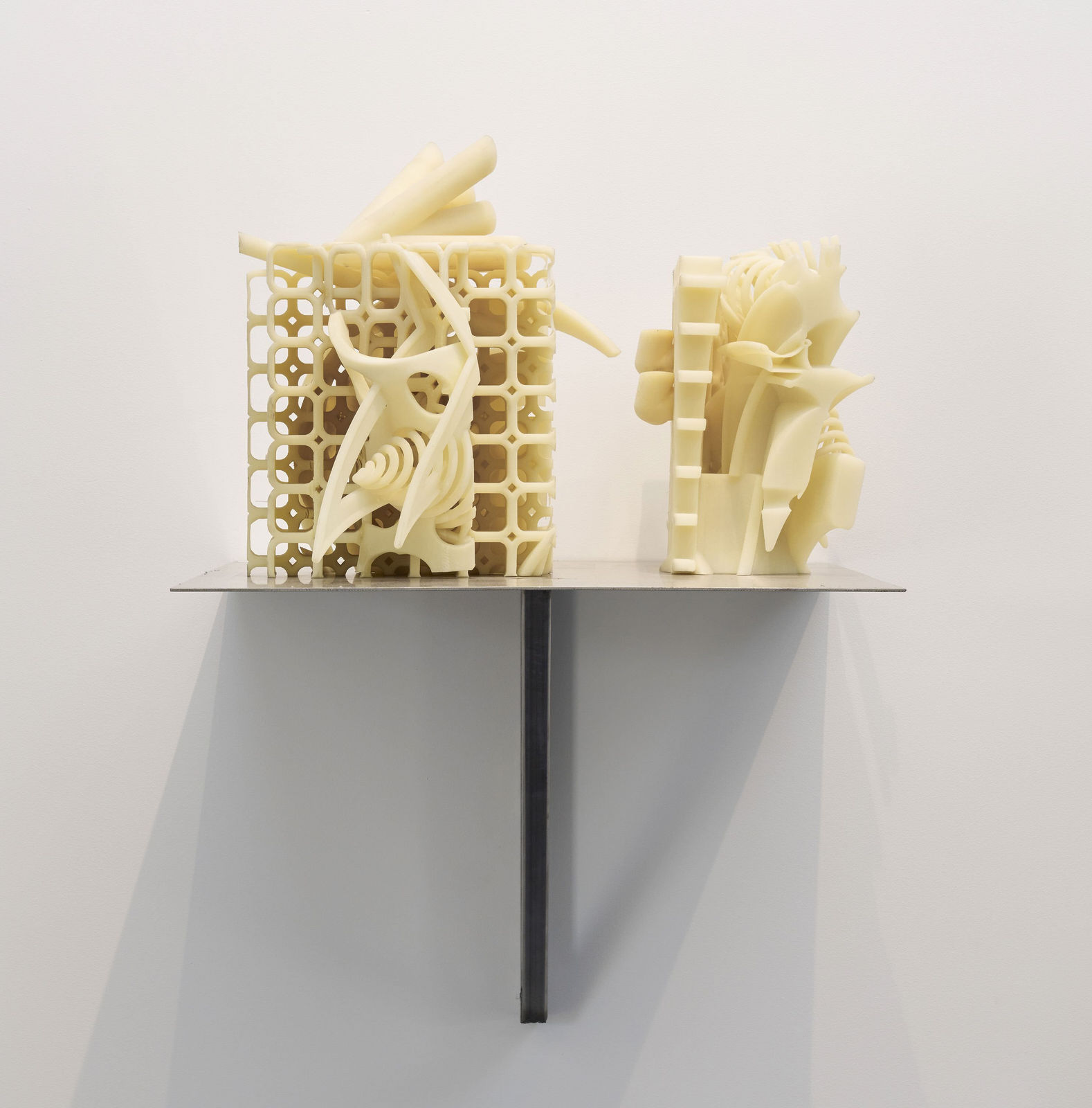 Frank Stella, Shelf with Marshmallow 05, Segment D & C, 2016