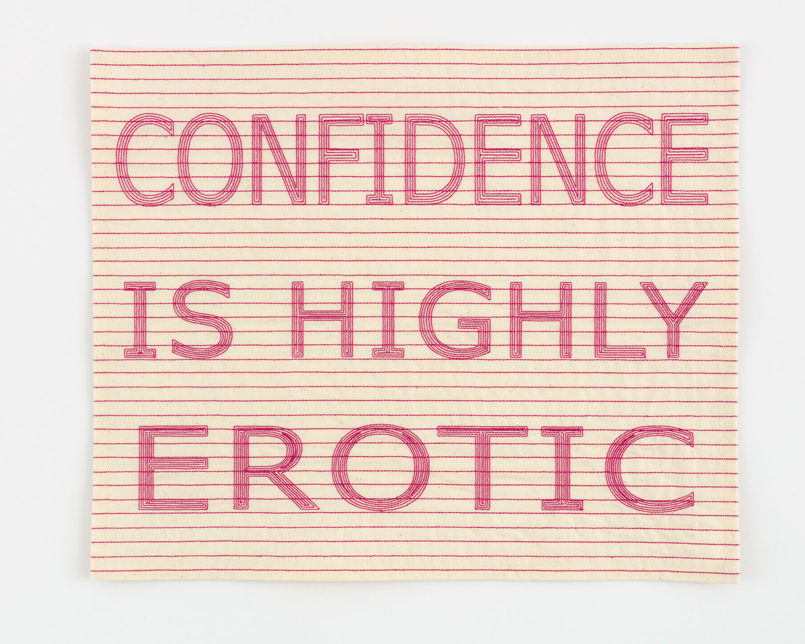 Ghada Amer, WITCHES, Confidence is highly erotic, 2023