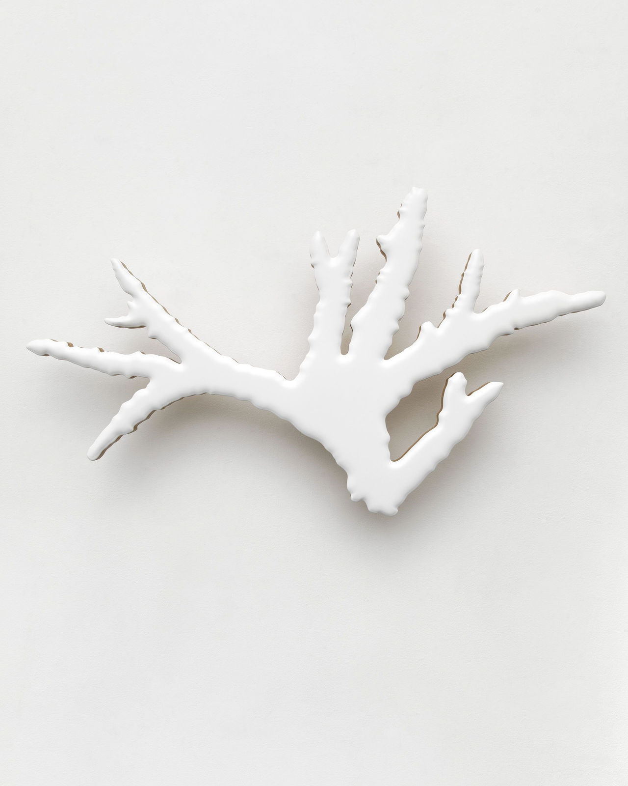 Donald Moffett, Lot 100319 (fragment Z, white), 2019