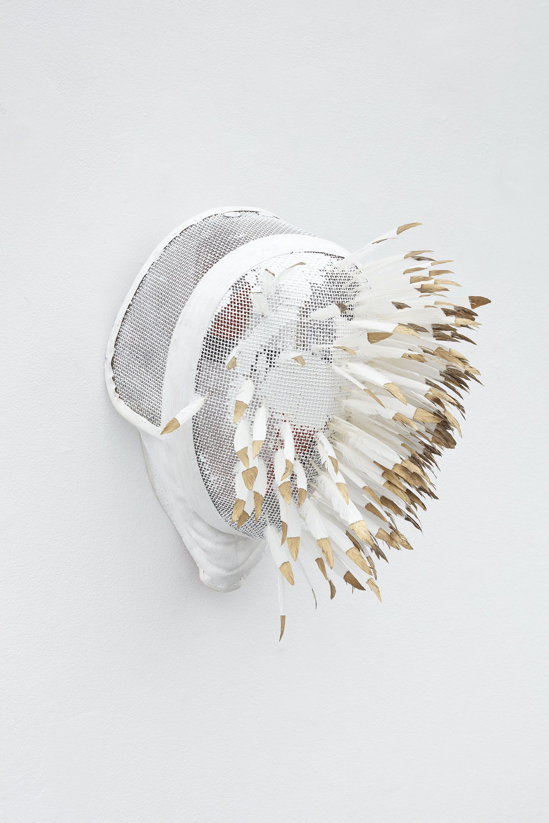 Allison Janae Hamilton, Fencing mask 2, 2018