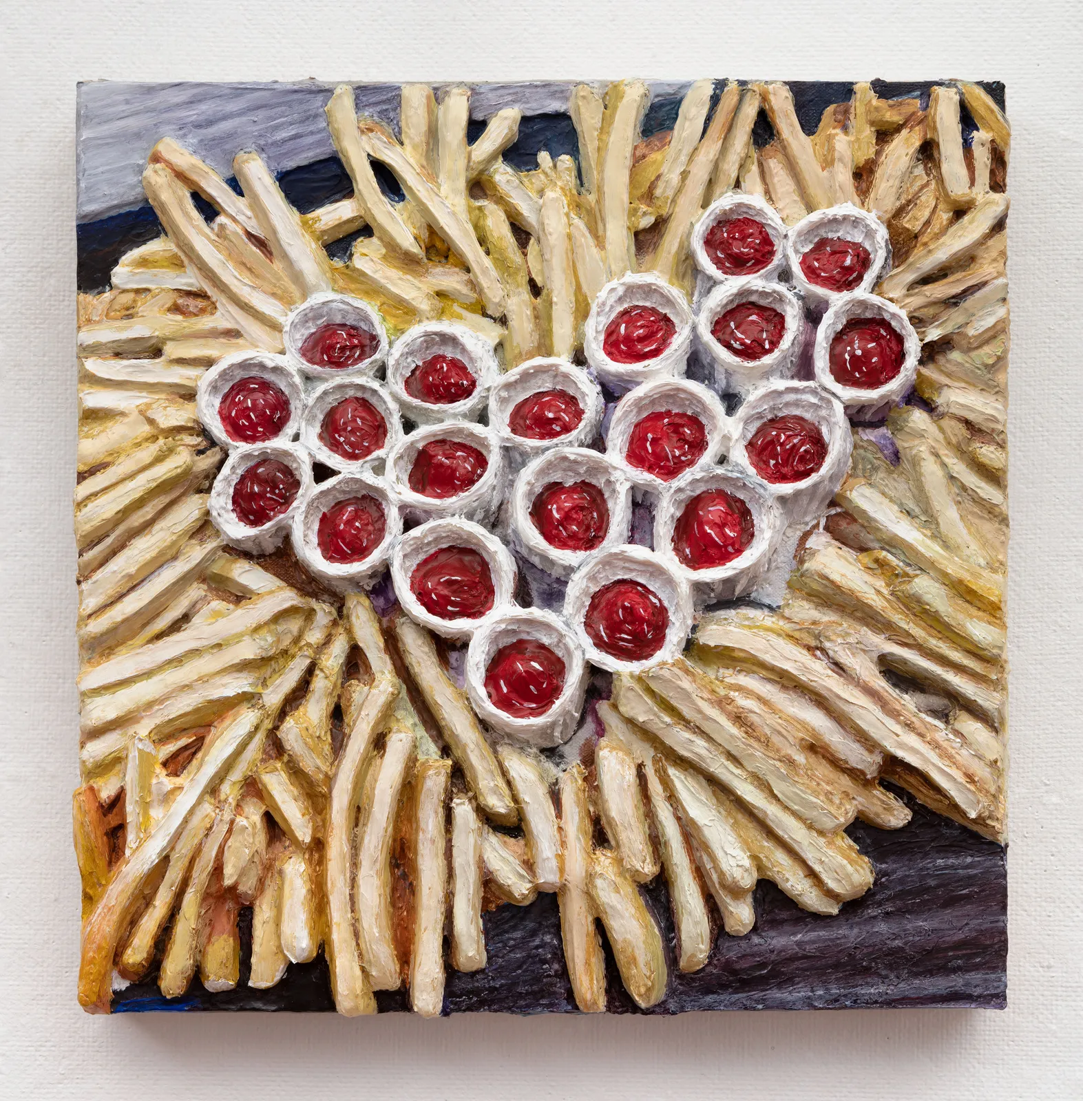 Gina Beavers, Who Loves French Fries, 2019