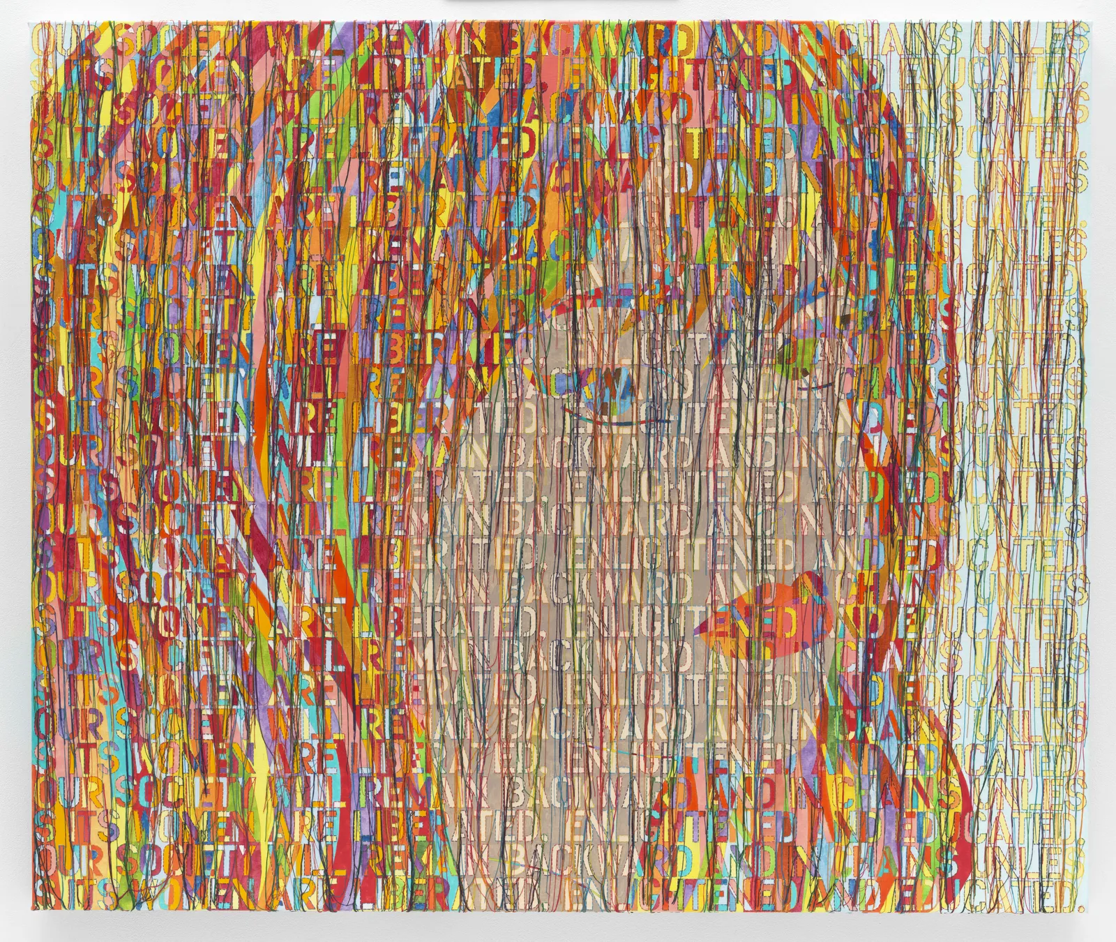 Ghada Amer, Ma Jolie, 2016