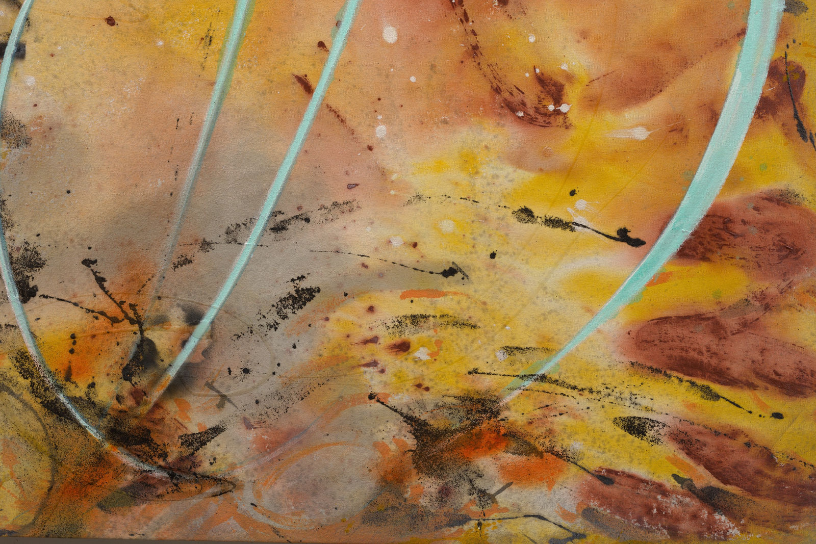 Suzanne McClelland, Infinity’s Twin (fire), 2024