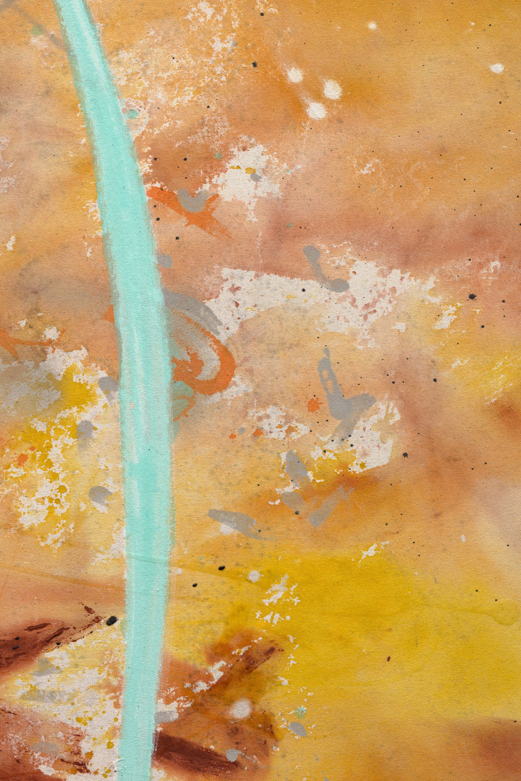 Suzanne McClelland, Infinity’s Twin (fire), 2024