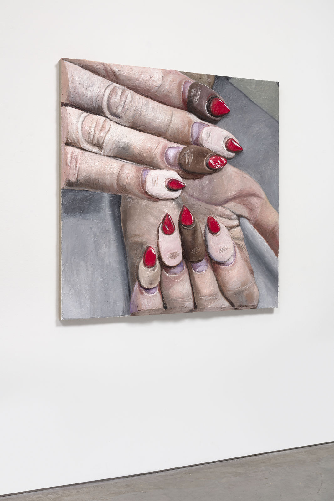 Gina Beavers, Nails Nails, 2020