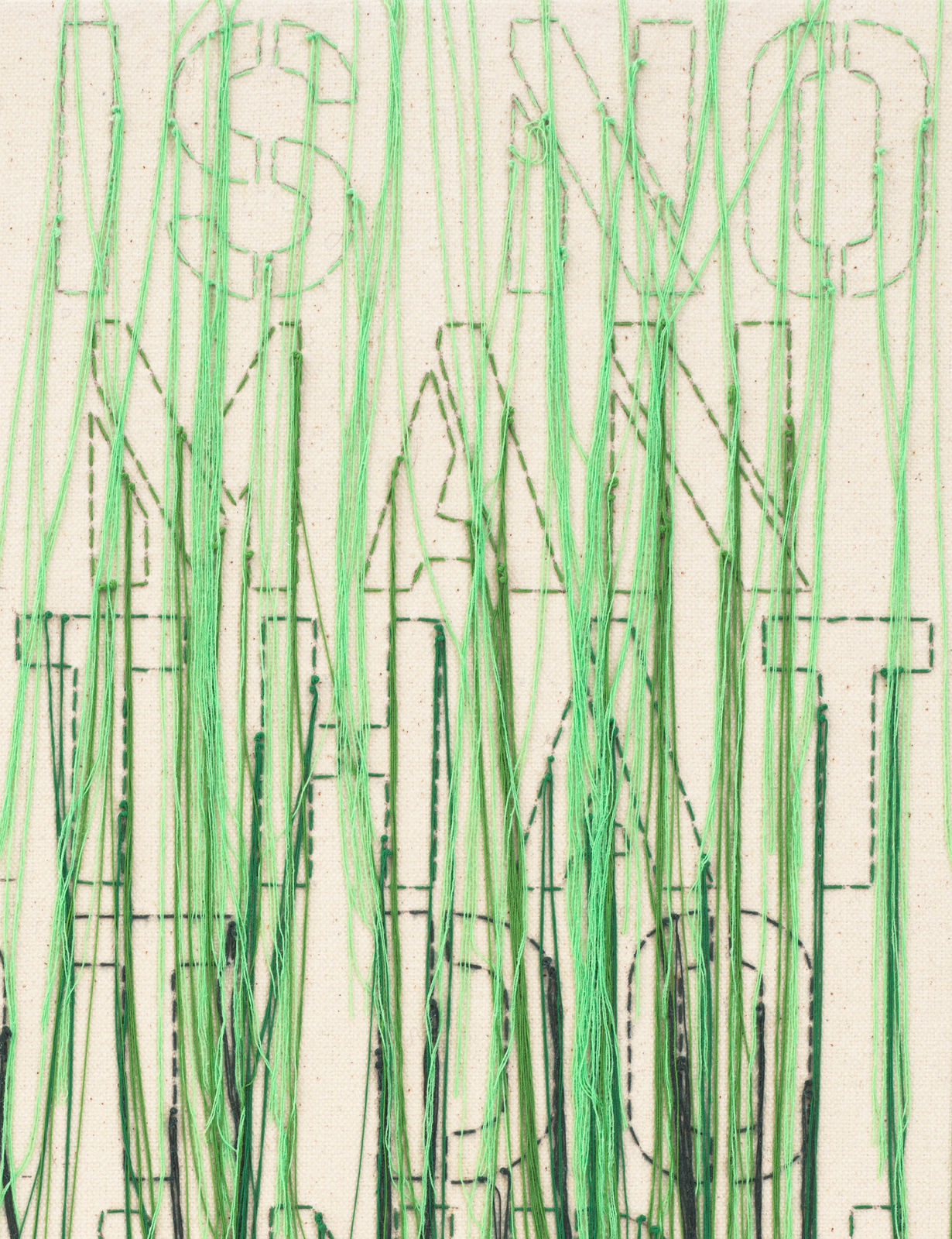 Ghada Amer, Heels, 2021