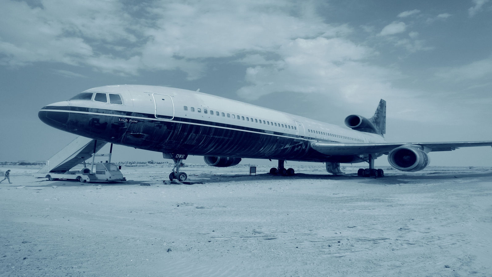 Sue de Beer, Untitled (Still from The Blue Lenses), 2015