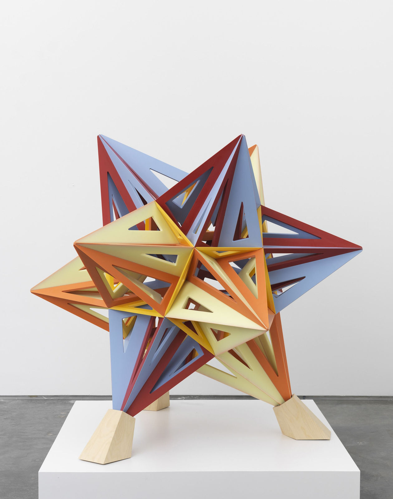 Frank Stella, Corian Star, 2017