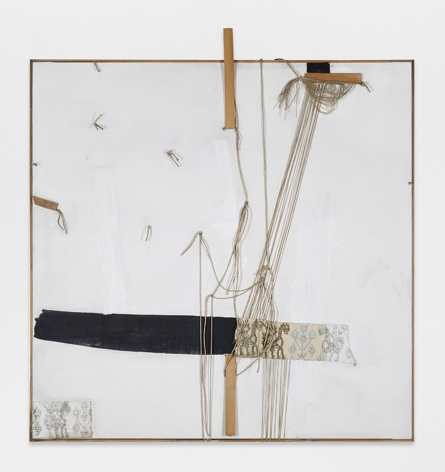 Maria Lai, Sewing canvas, 1970