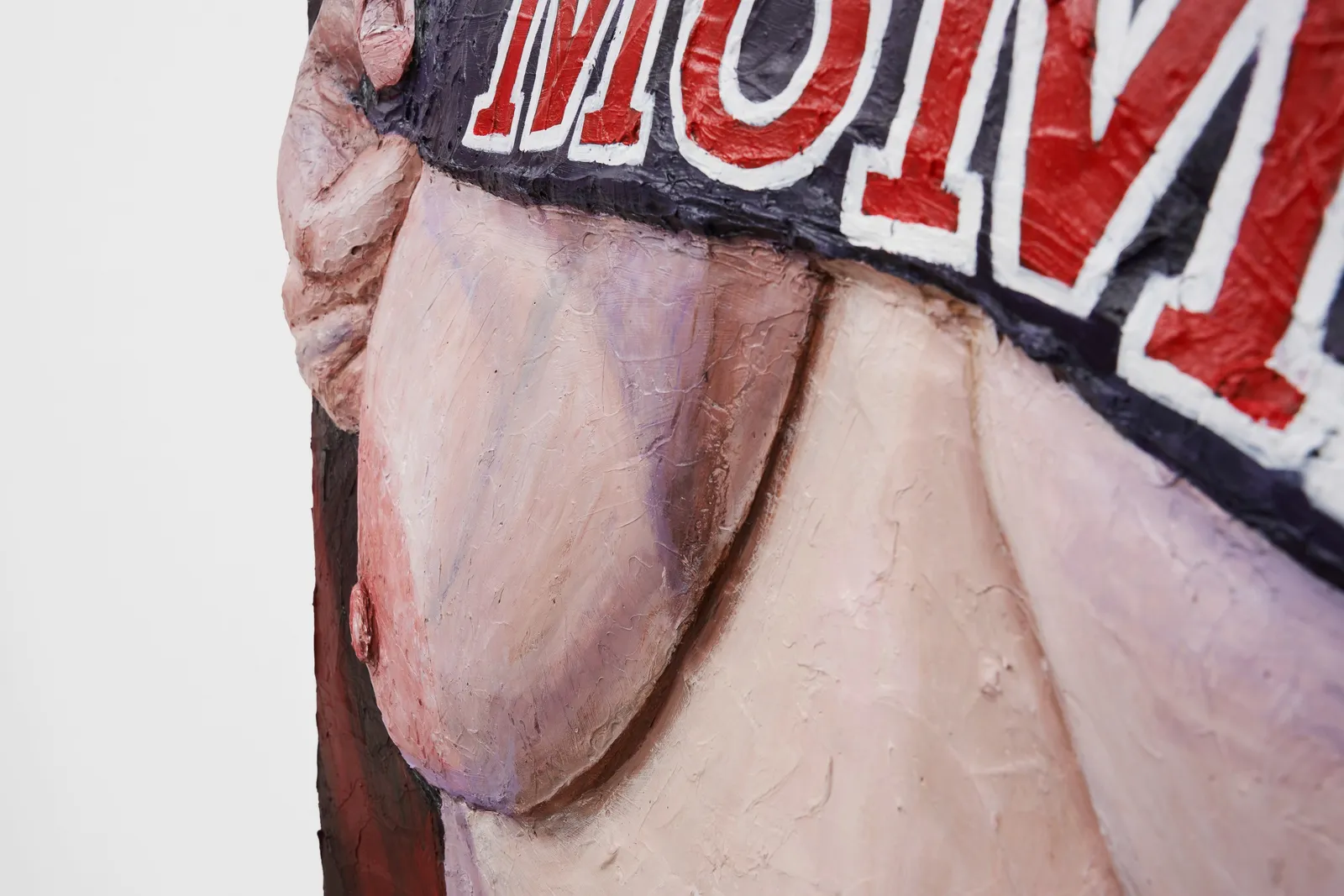 Gina Beavers, MoMA Bra Reveal, 2022