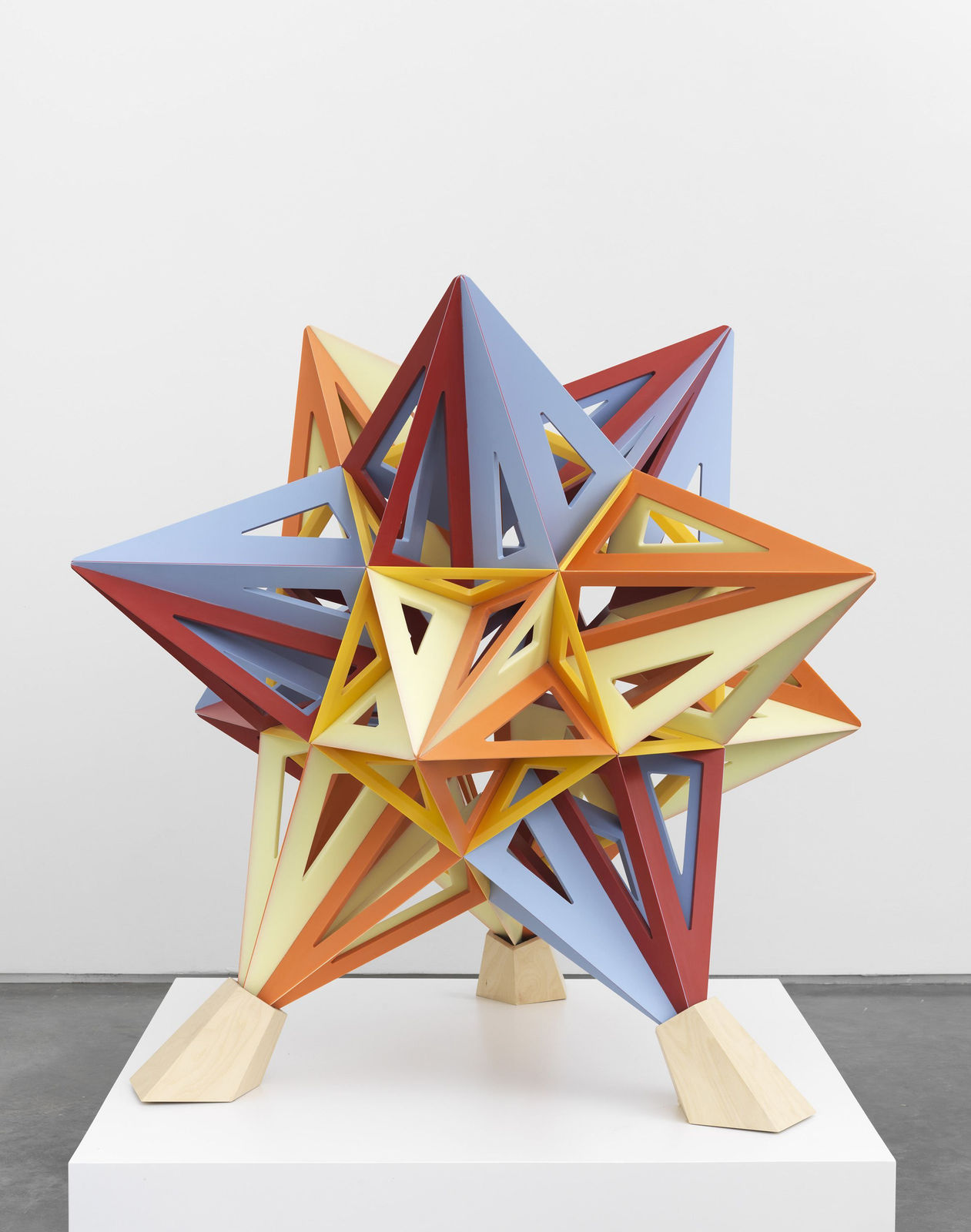 Frank Stella, Corian Star, 2017