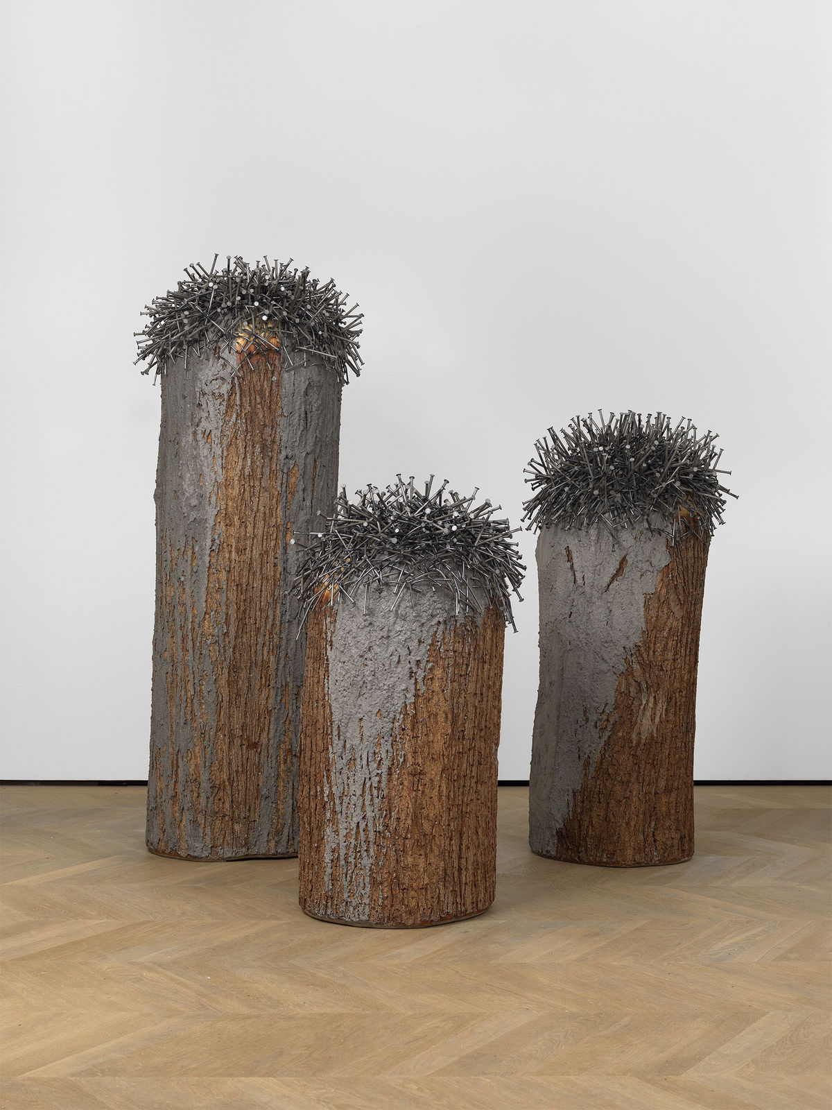 Günther Uecker, Bäume aus einem Stamm (Trees from One Trunk), 2009-2015