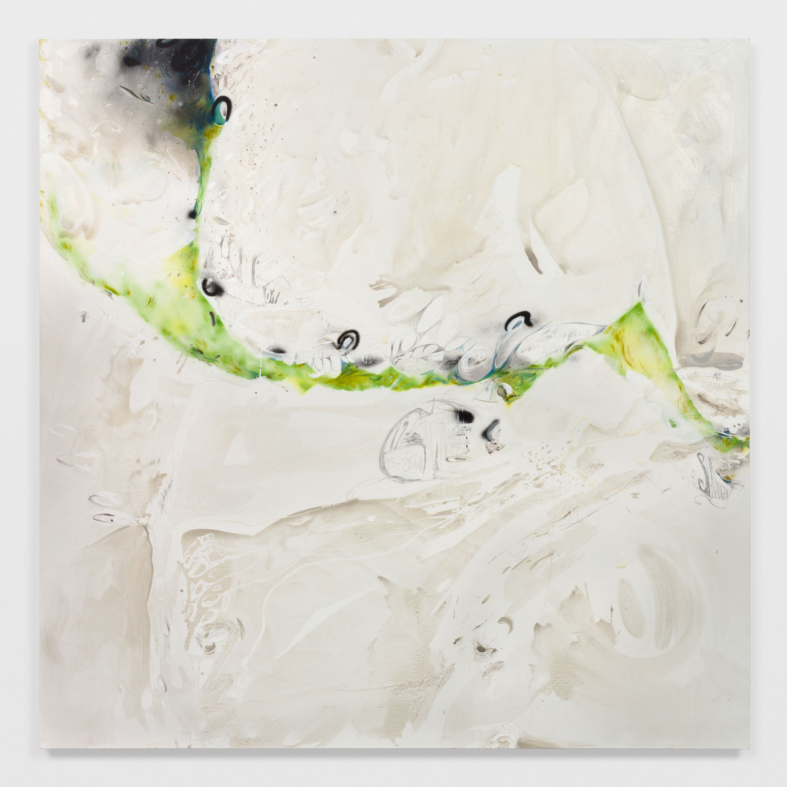 Suzanne McClelland, PASSAGES: 4 Rivers- The Yangtze in Greens, 2021