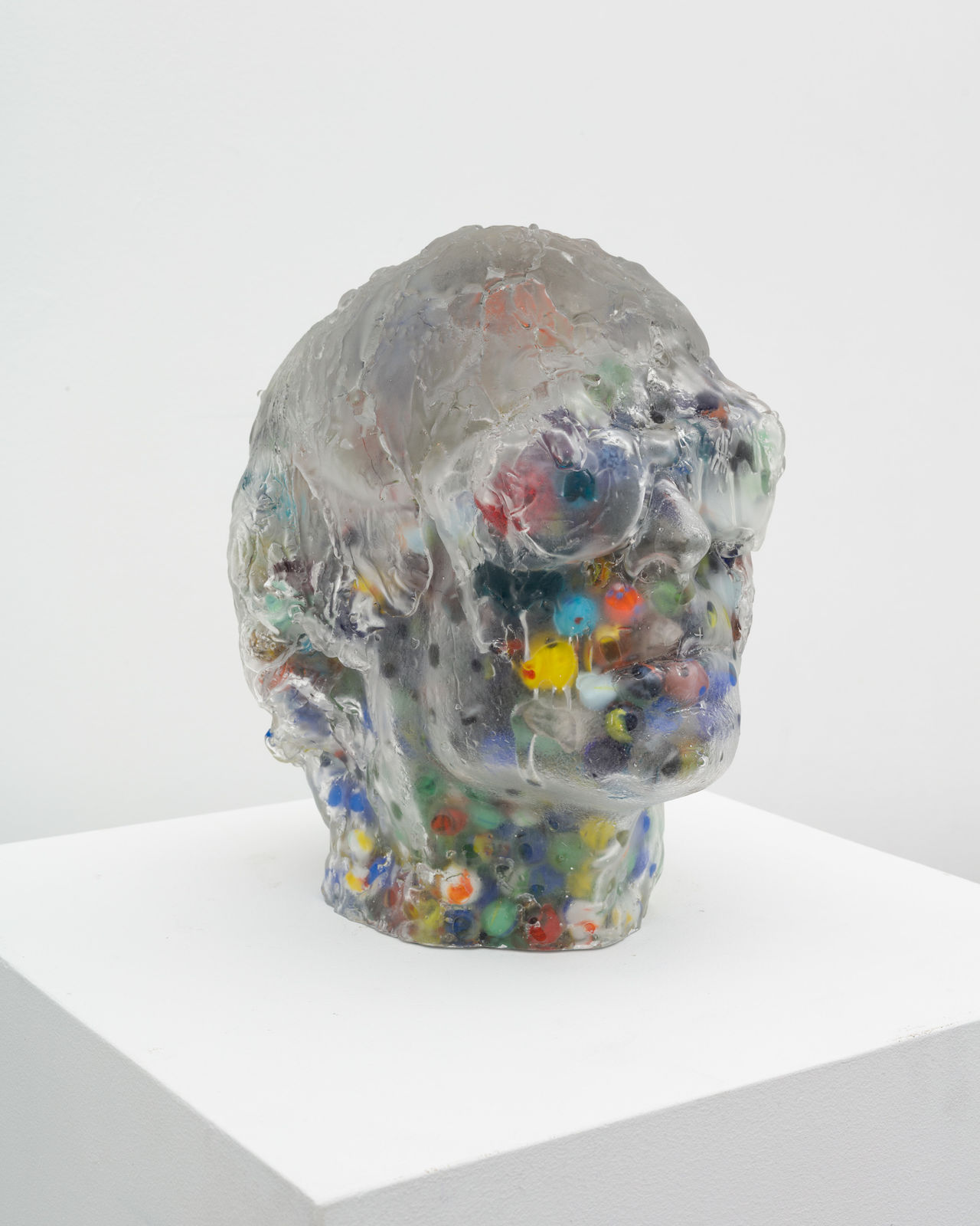Jay Heikes, Heads Made of Marbles, 2024