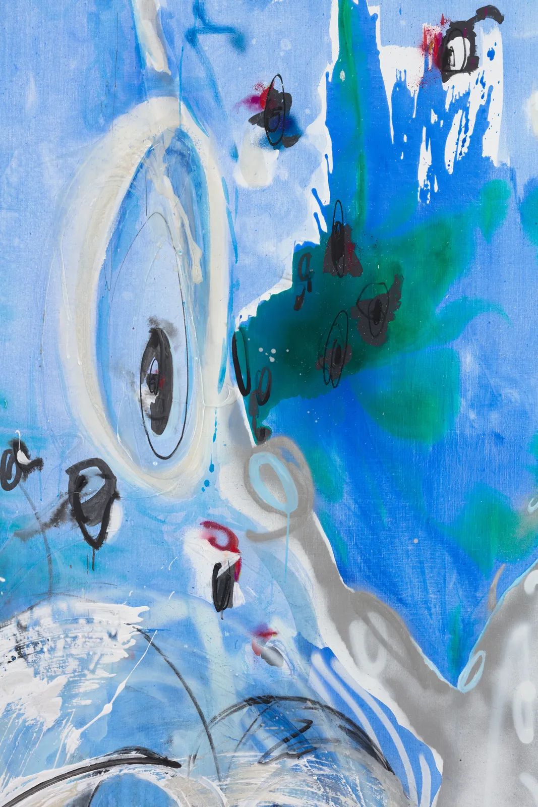 Suzanne McClelland, Falling Sky (North), 2022