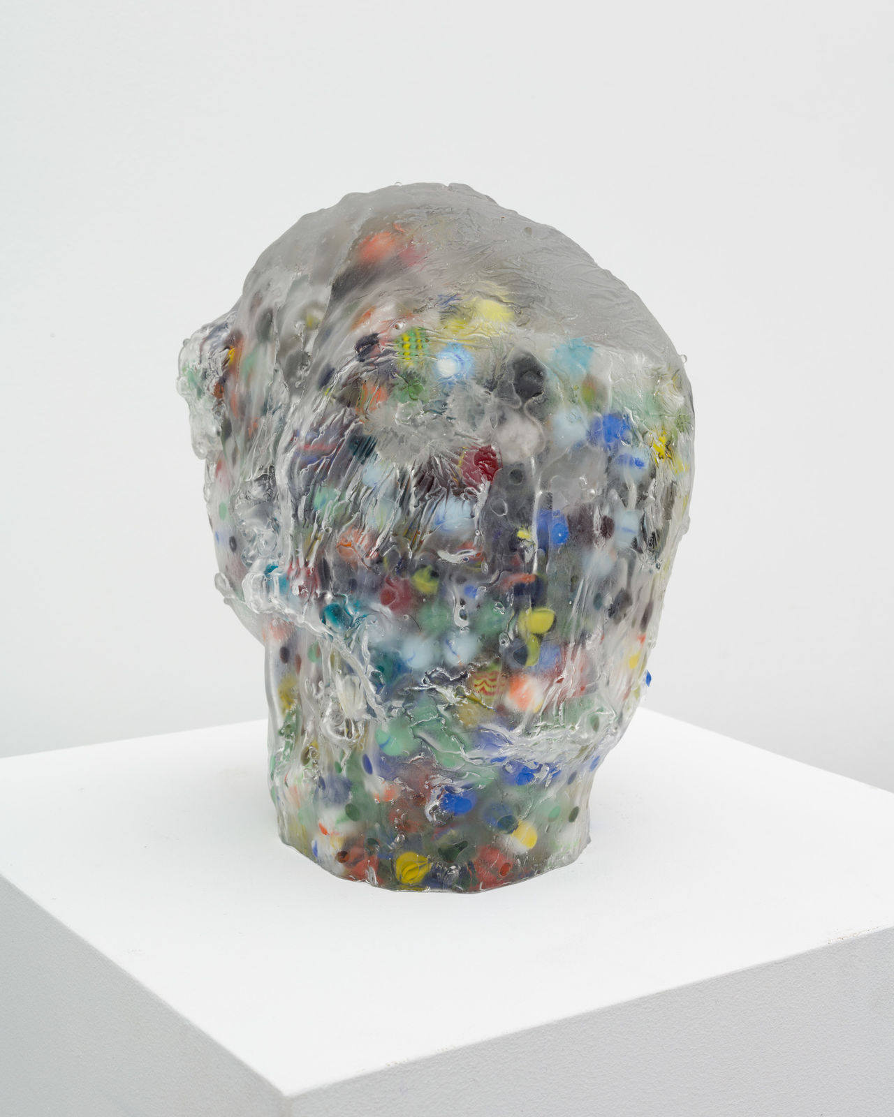 Jay Heikes, Heads Made of Marbles, 2024