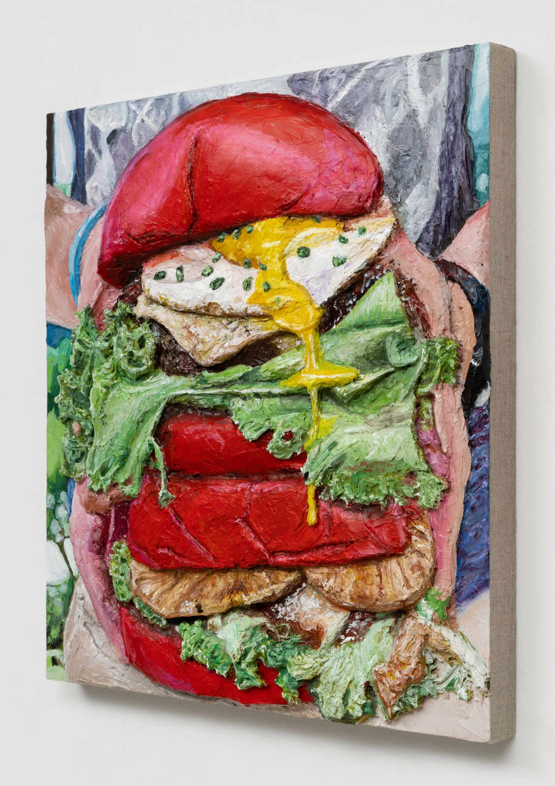 Gina Beavers, Check out that double burger grip, 2021