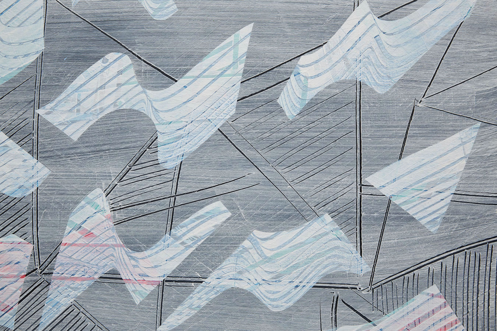 Julia Dault, Flock of Seagulls, 2014