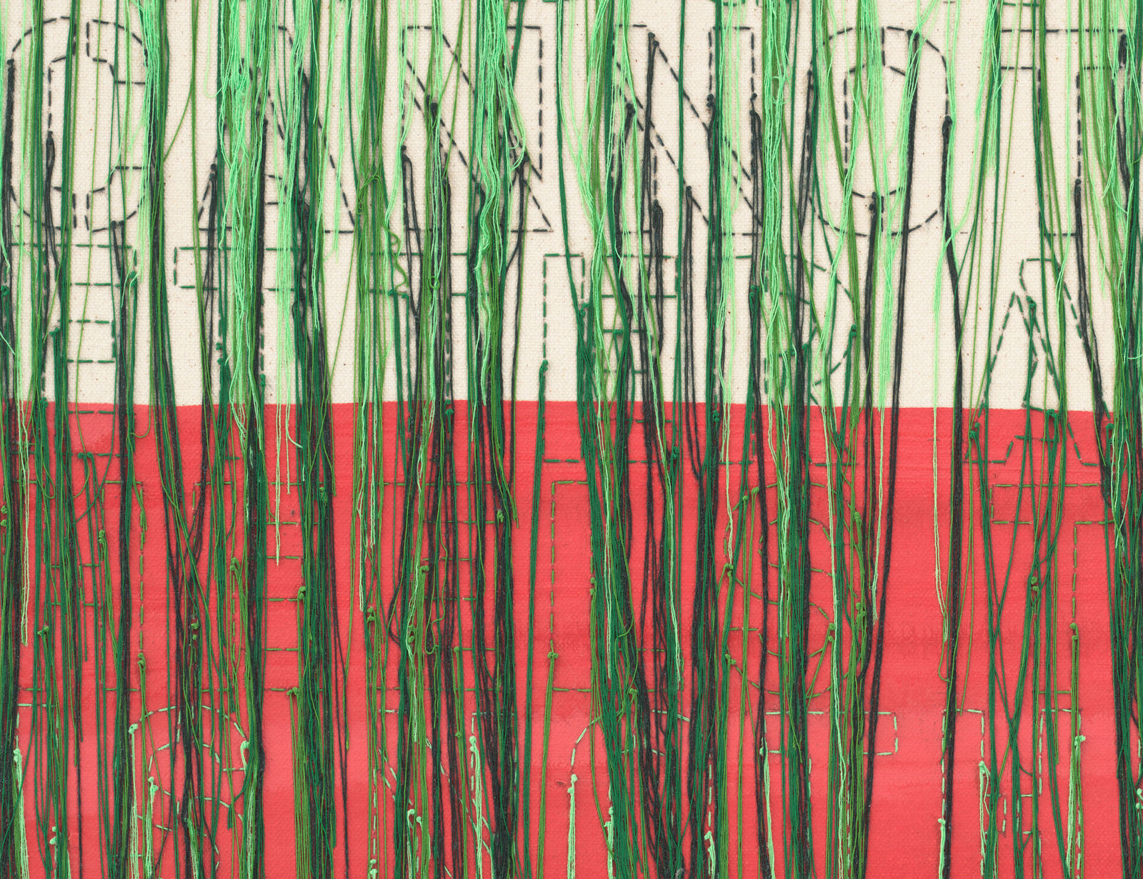 Ghada Amer, Heels, 2021