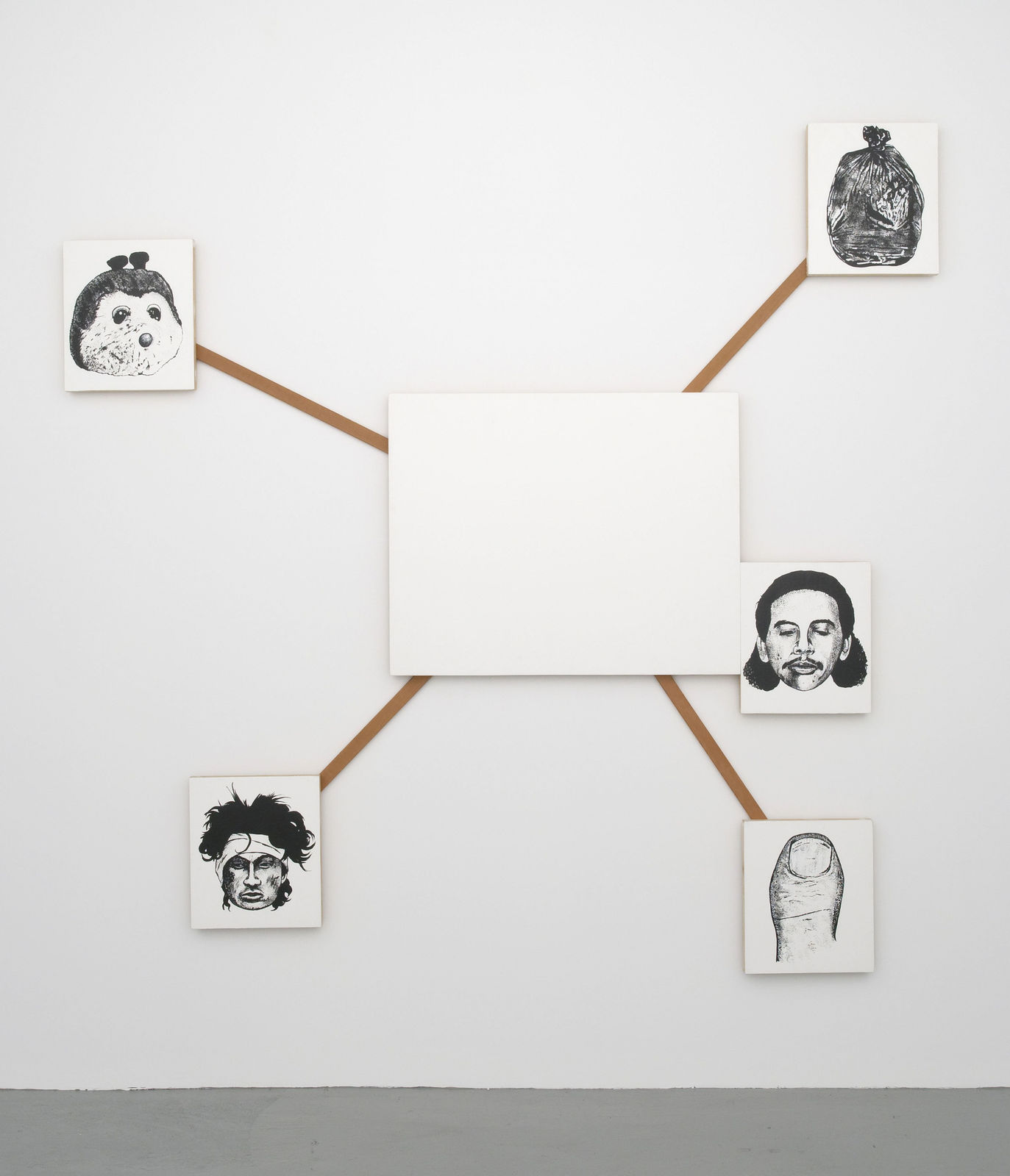 Mike Kelley, Center and Peripheries #2, 1990