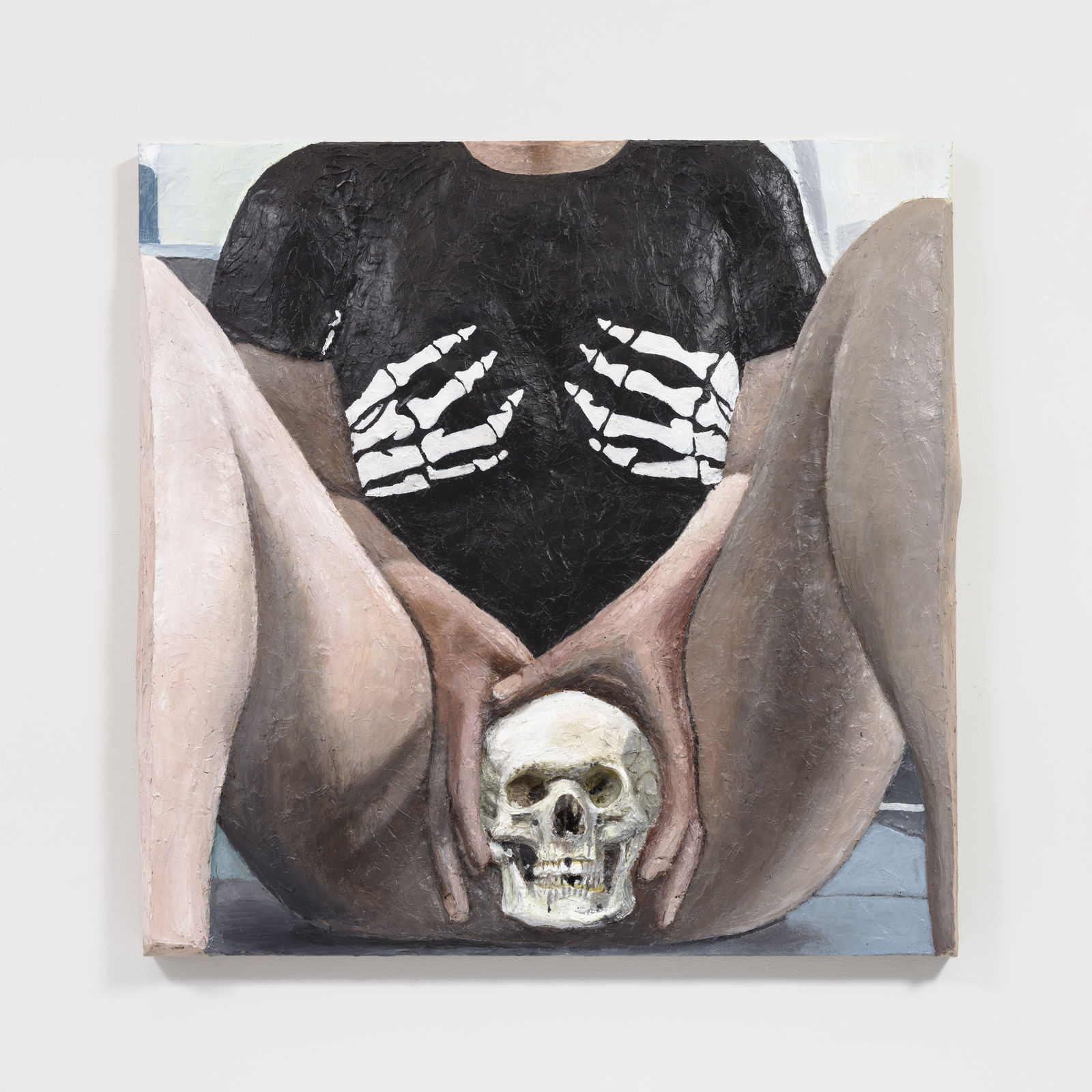Gina Beavers, Skull Crotch, 2020