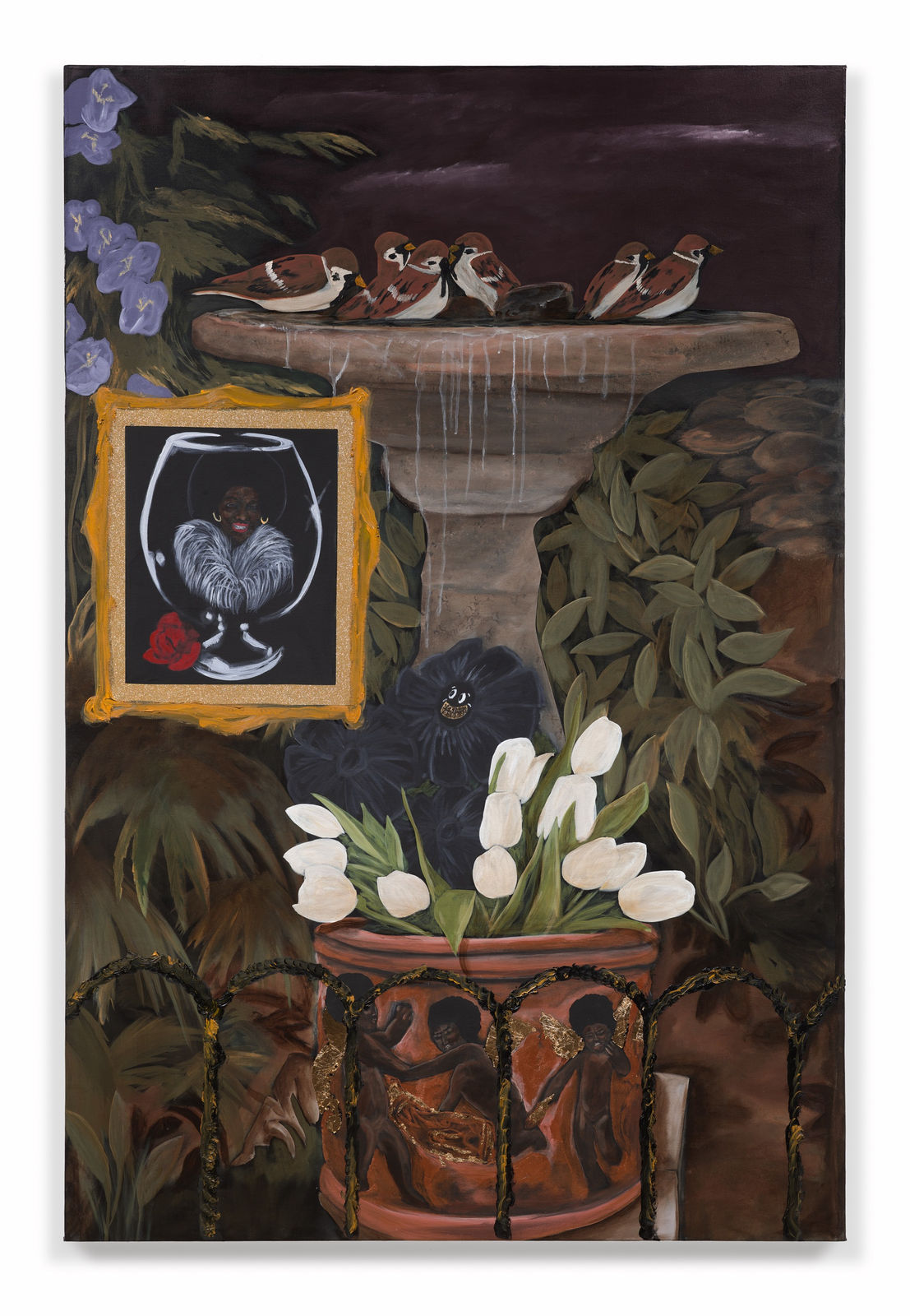 Jammie Holmes, Six Sparrows, 2023