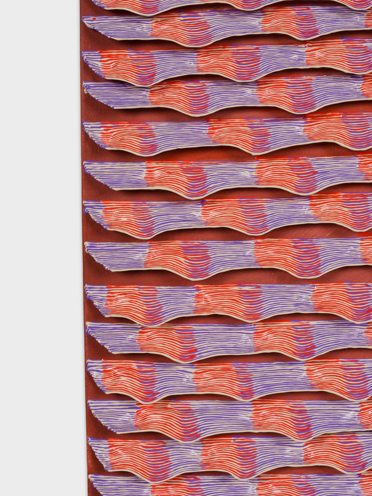 The Haas Brothers, Accretion Painting 2, 2024