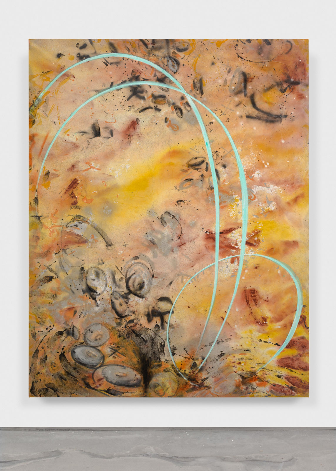 Suzanne McClelland, Infinity’s Twin (fire), 2024