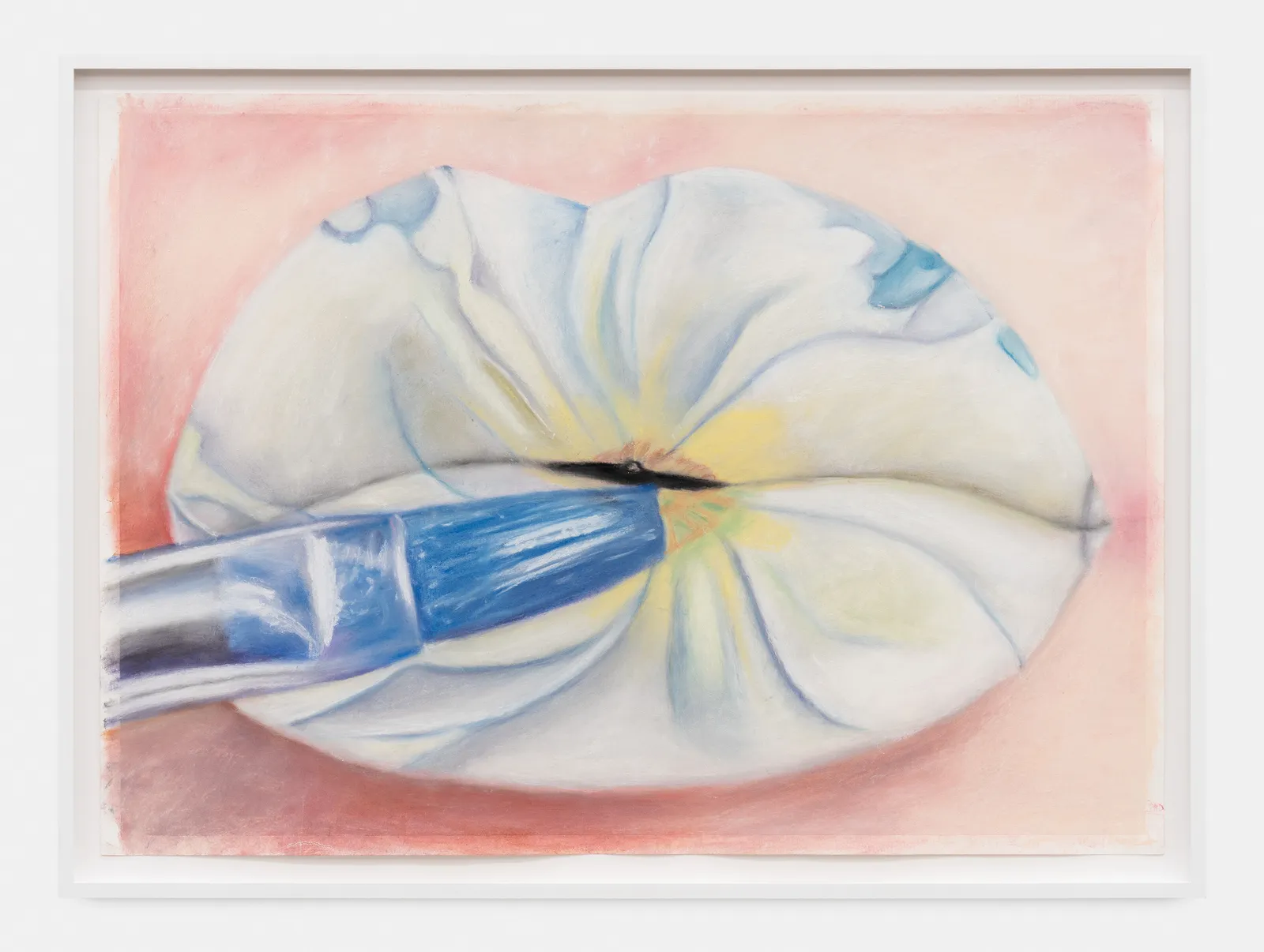 Gina Beavers, Georgia O'Keeffe gloss, 2023