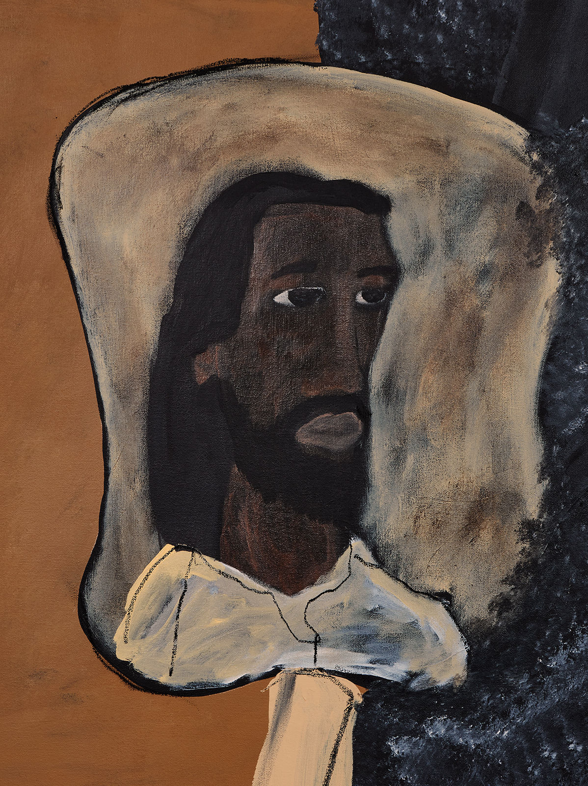 Jammie Holmes, Furs and Concrete, 2021