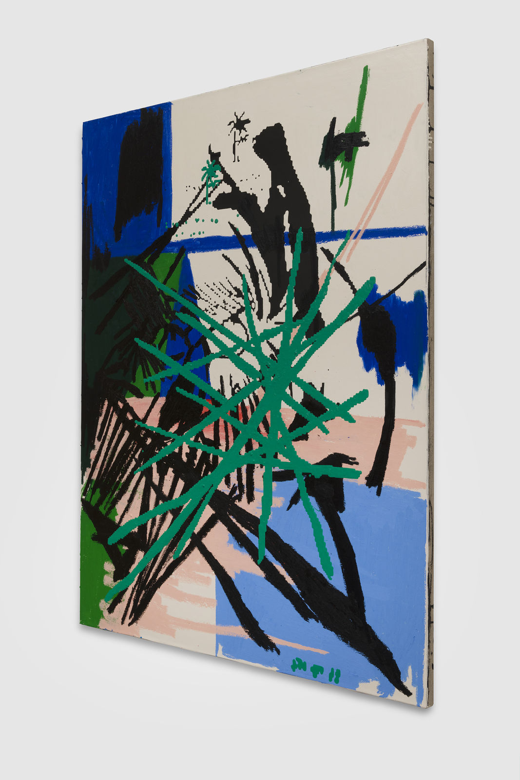 Dashiell Manley, pastimes (new display, same grinning face), 2020