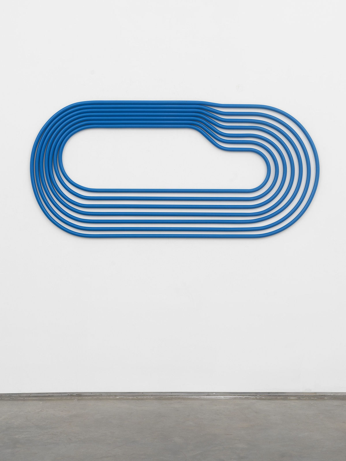 Julia Dault, Blue Angel, 2018