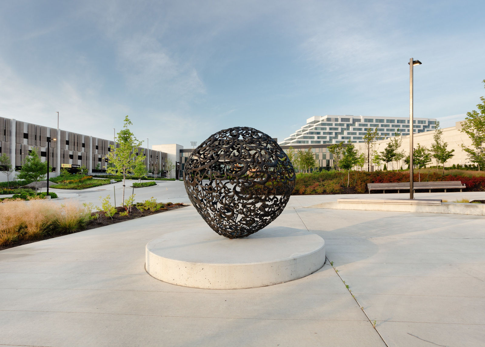 Ghada Amer, You Are What You Seek (Woodbine Commission), 2022