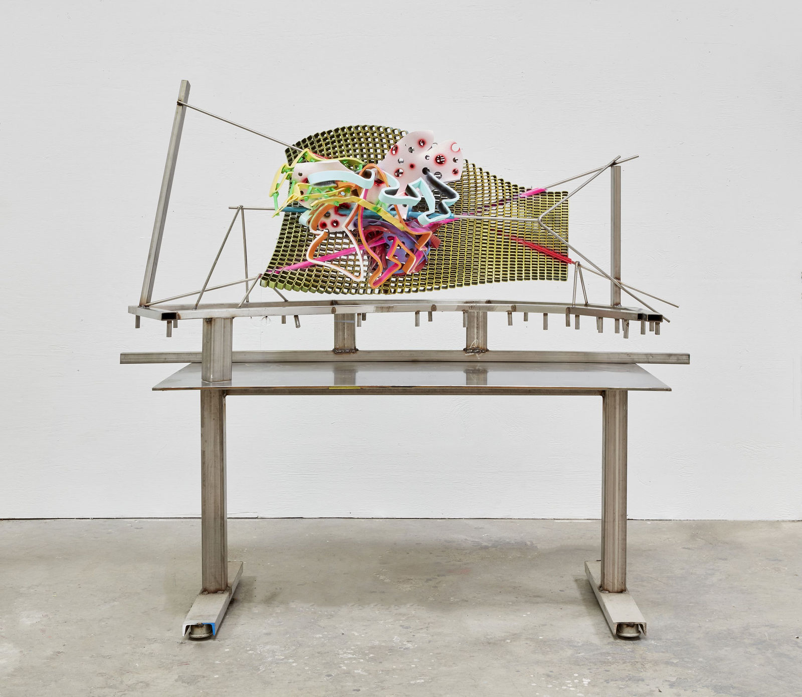 Frank Stella, Over the Waves, 2016