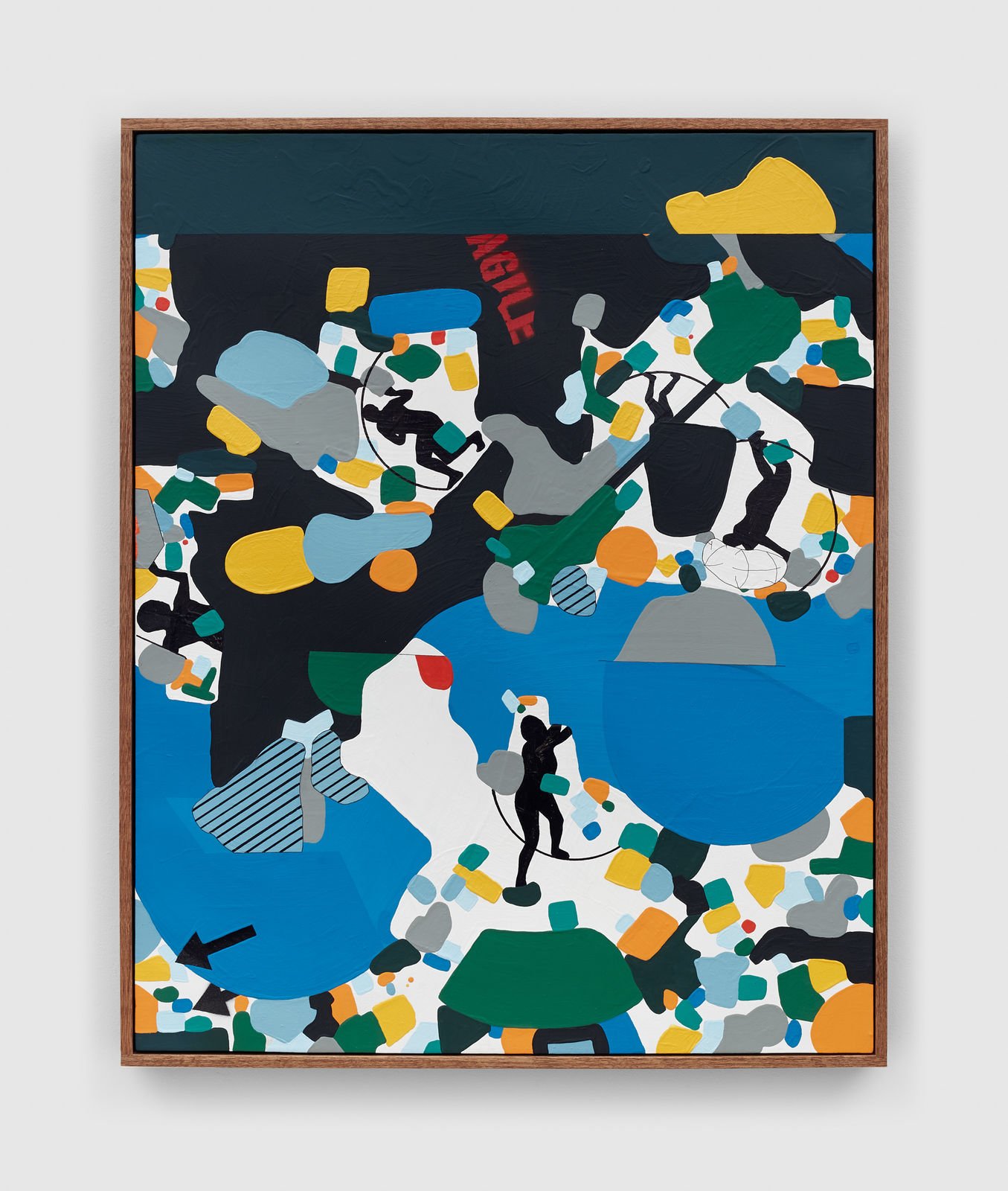 Serge Alain Nitegeka, Displaced Peoples in Situ: Studio Study XXVIII, 2024