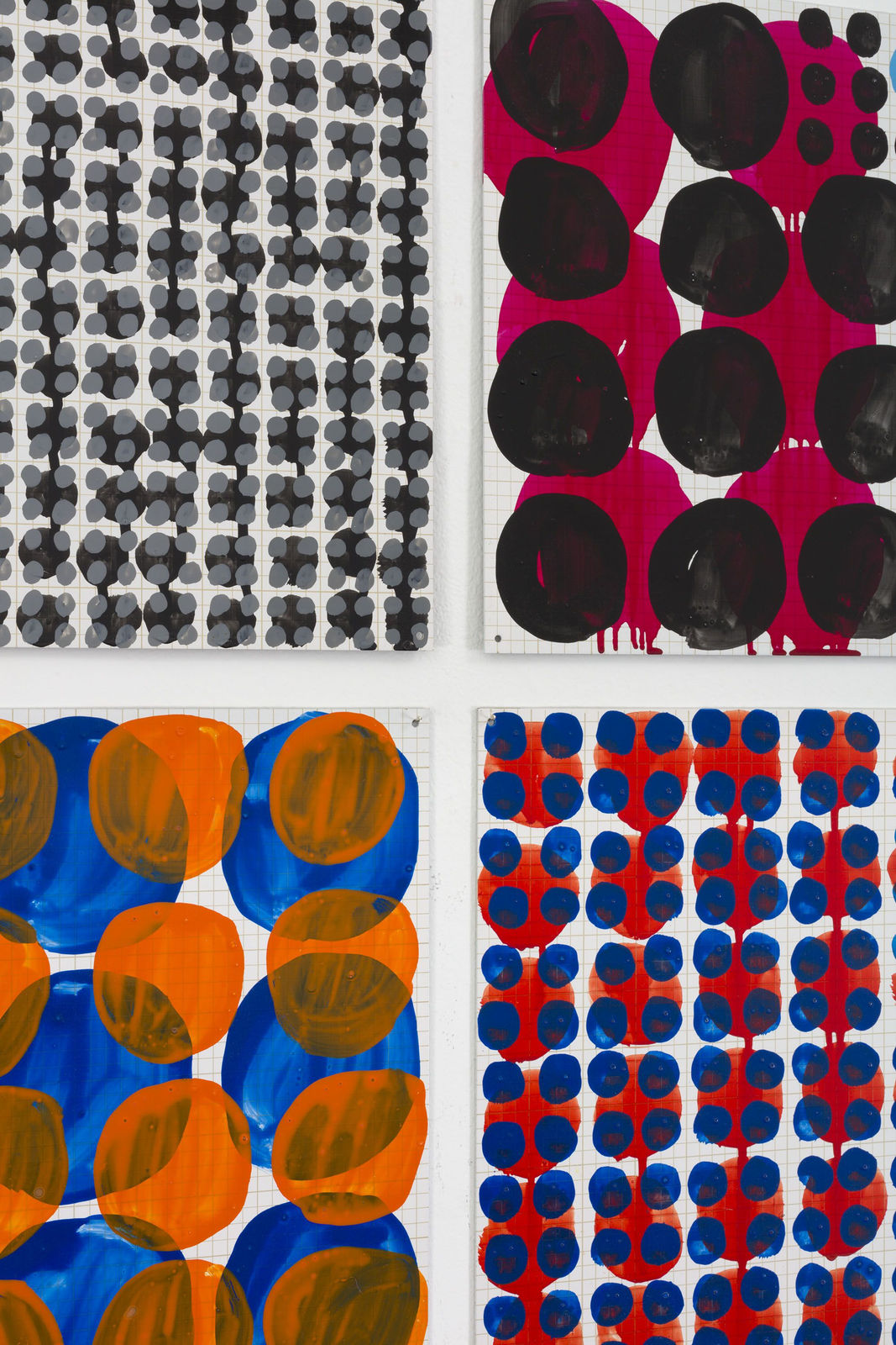 Jennifer Bartlett, Large House: Dots, 1998