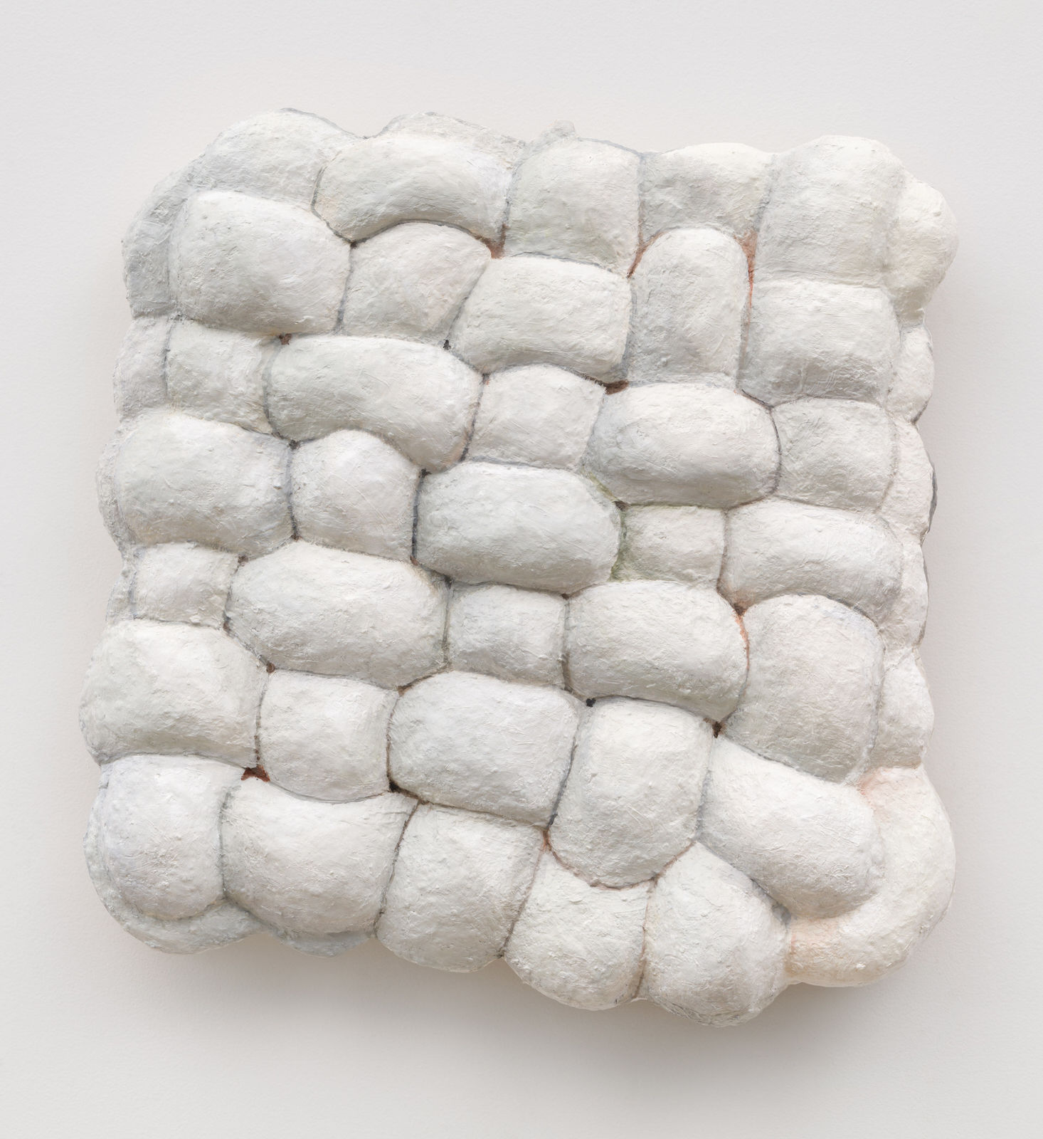 Gina Beavers, Square knotted pillow decor, 2024