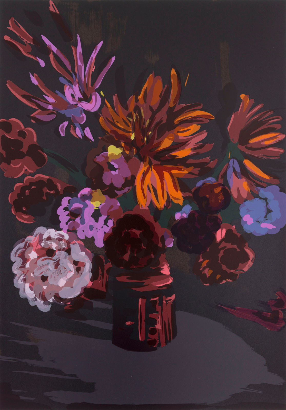 Clare Woods, Laughing out Loud, 2024