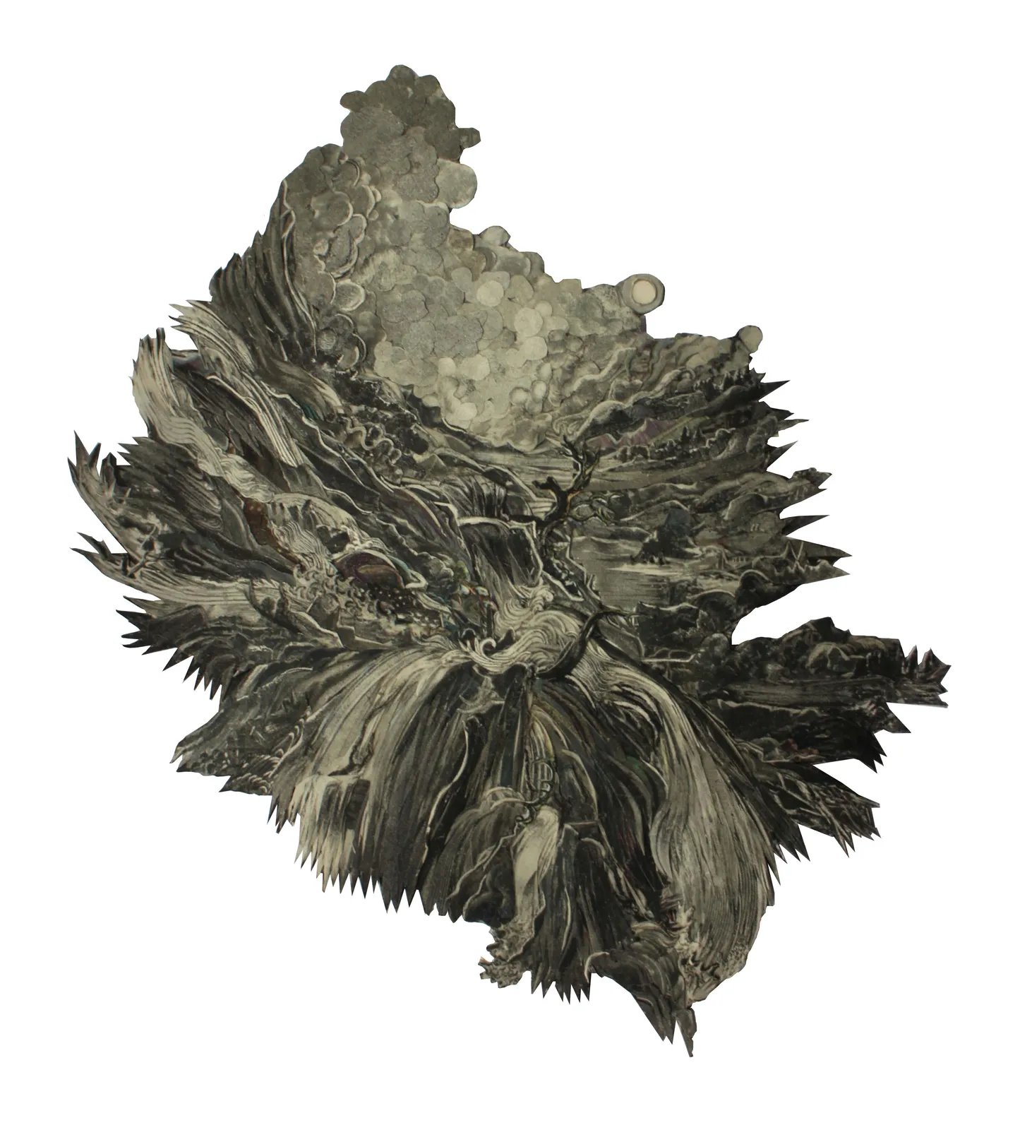 Ambrosine Allen, A Mountain Torrent, 2018