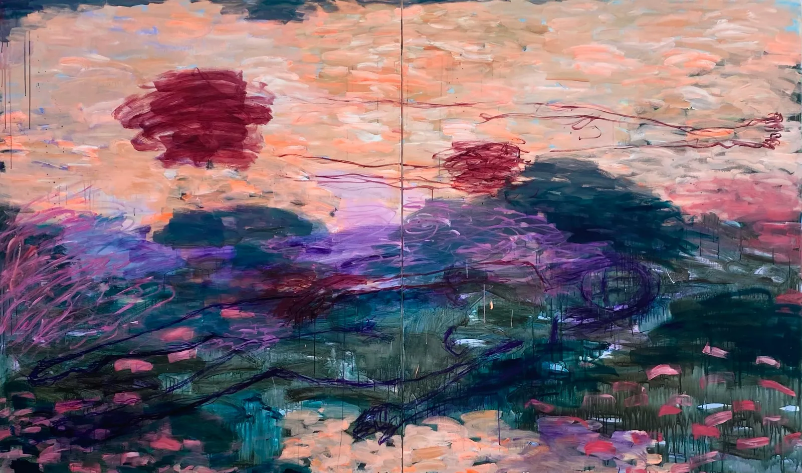 Kim Booker, Pond Life, 2022