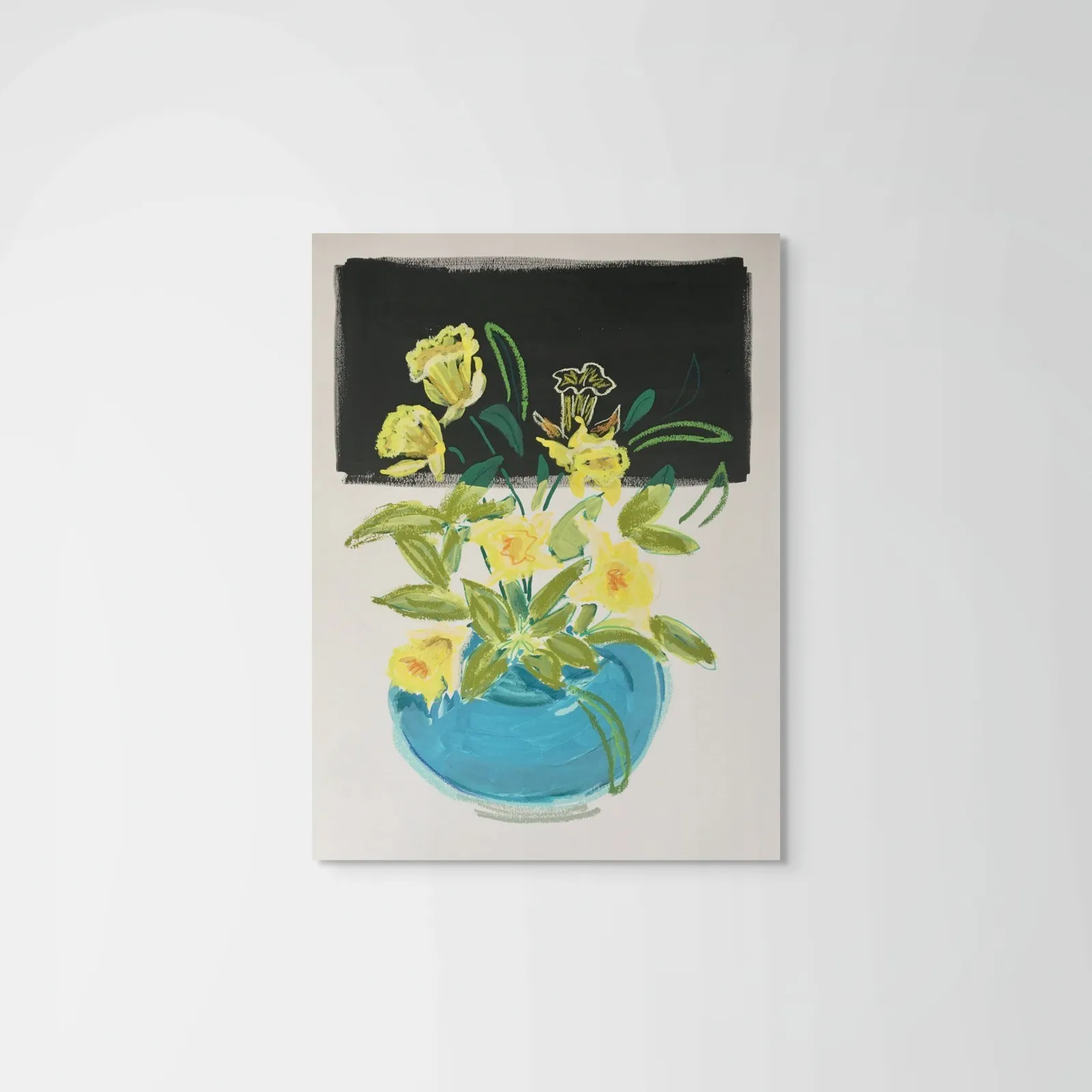 Karen Blair, Daffodils in a Bowl II, 2018