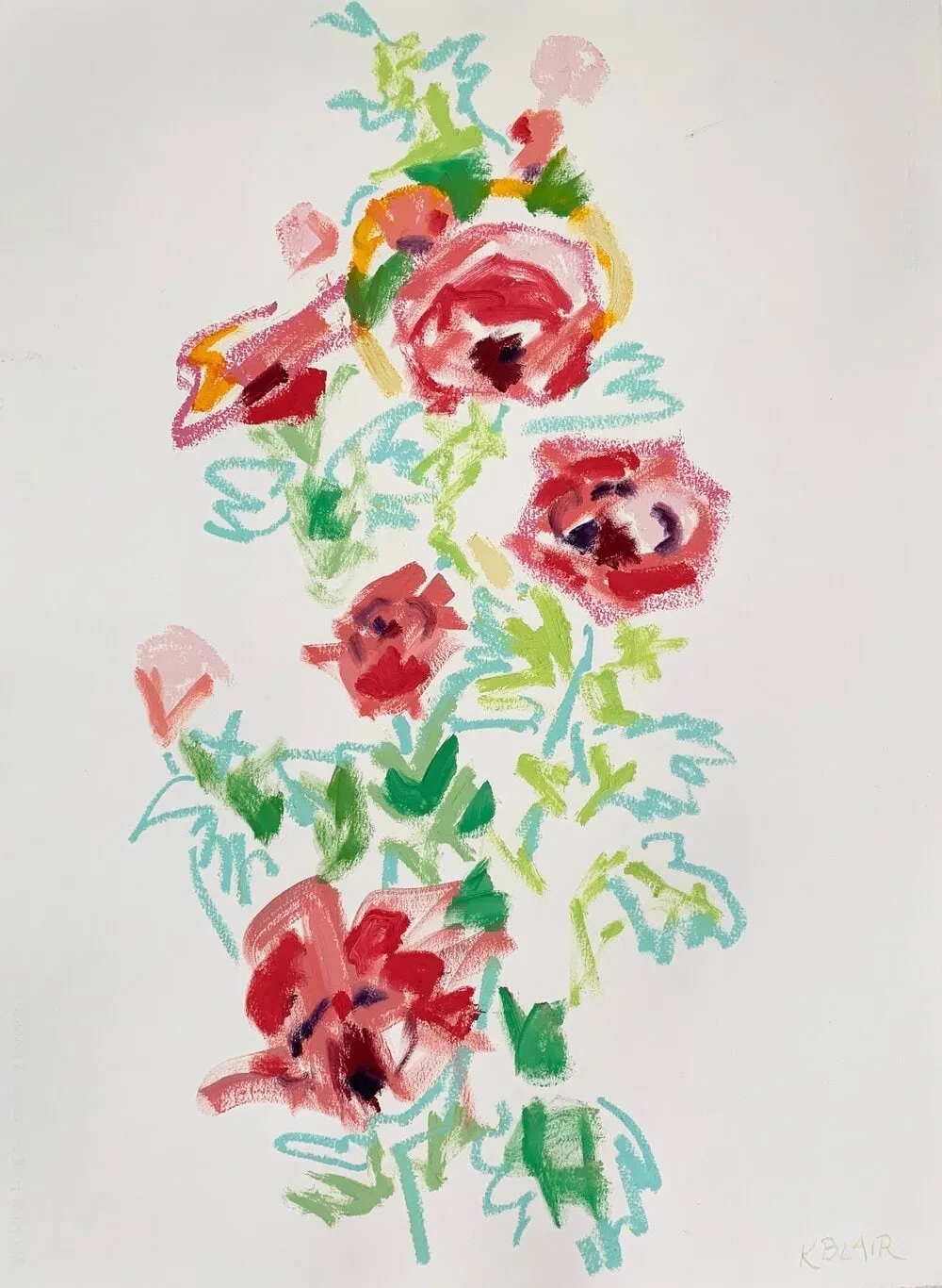 Karen Blair, Field of Poppies I, 2020