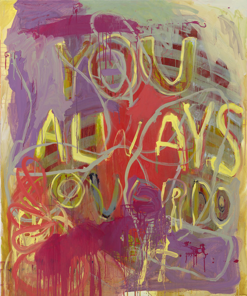 Nancy Murphy Spicer, You Always Overdo It, 2016