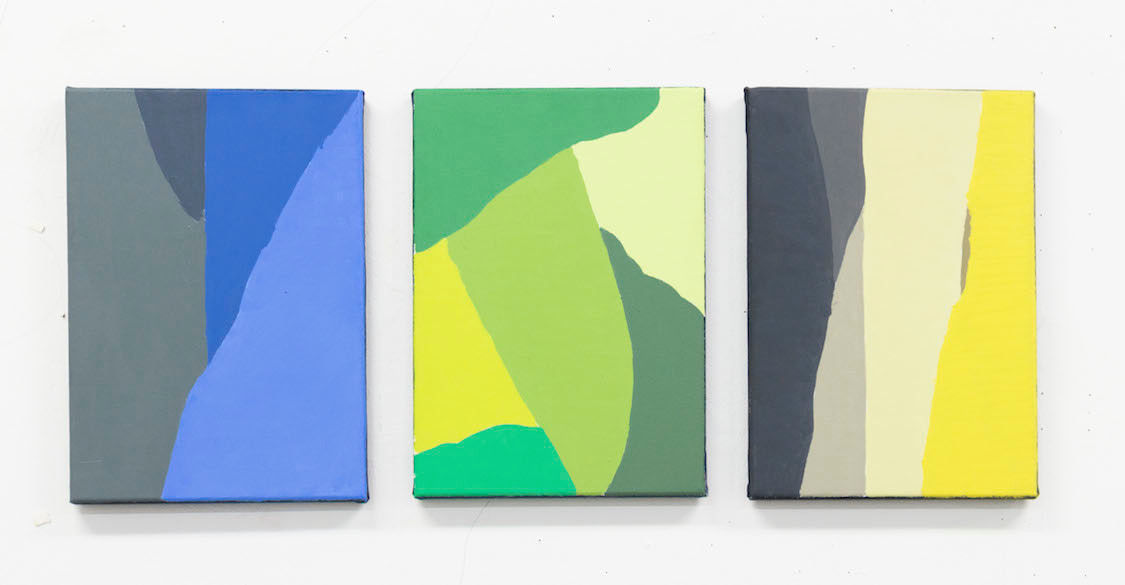 William Matheson, Untitled (triptych), 2015